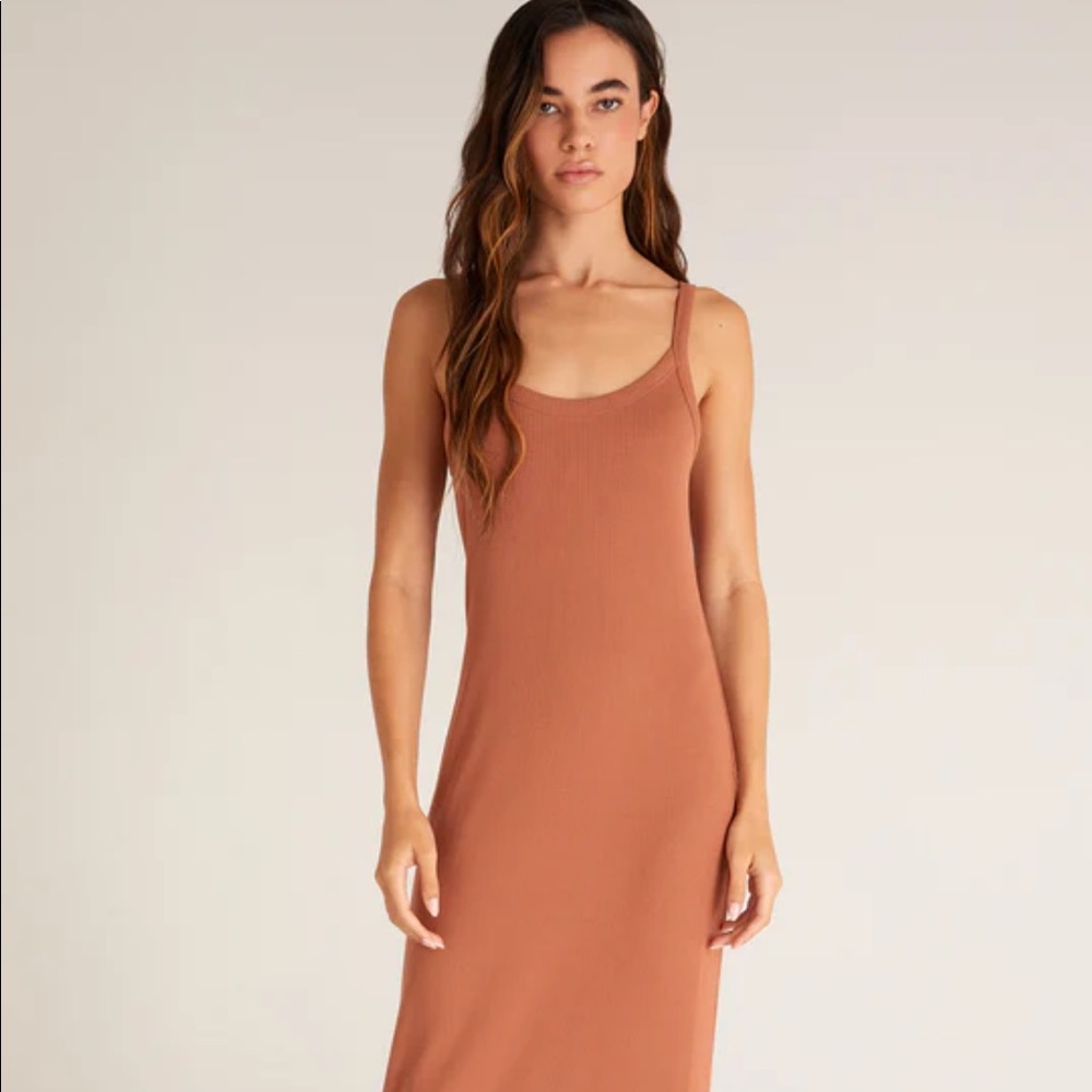 Z Supply Melody Midi Rib Dress